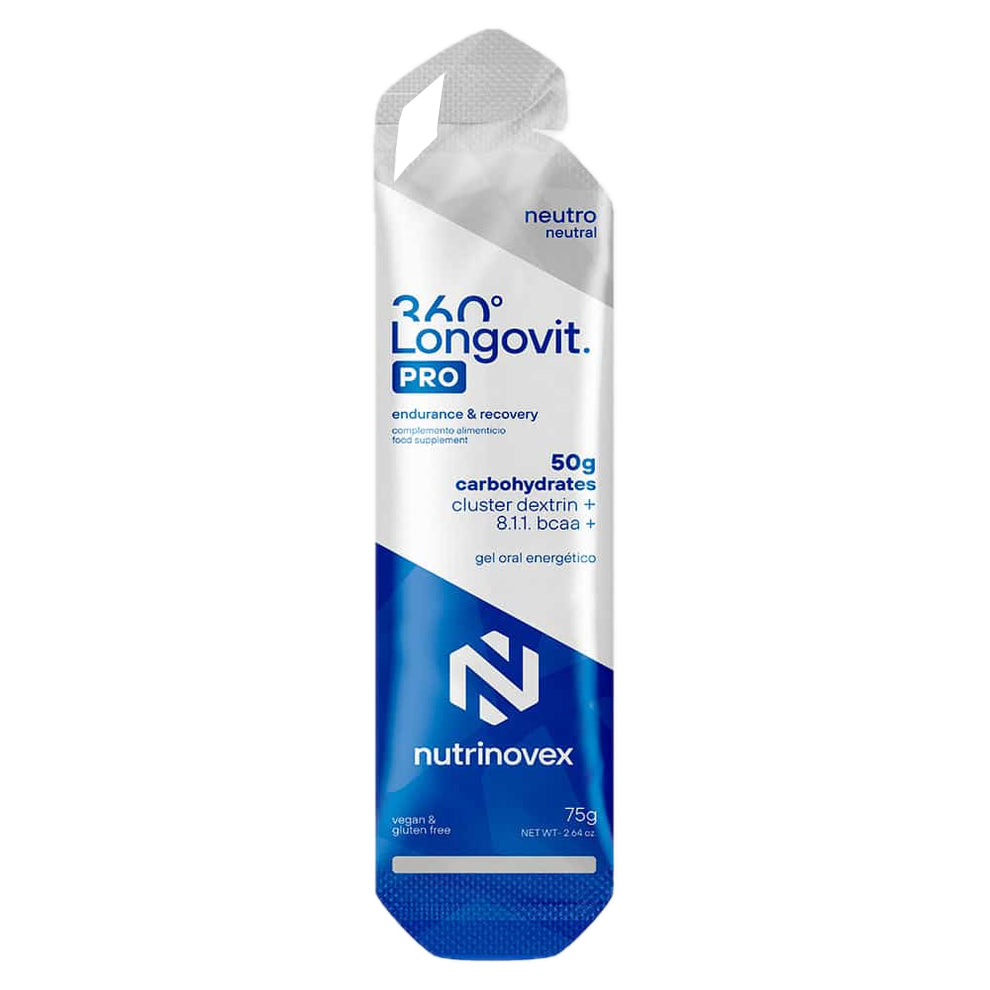Longovit 360 Gel PRO: Sabor Neutro · Nutrinovex · 75 gramos