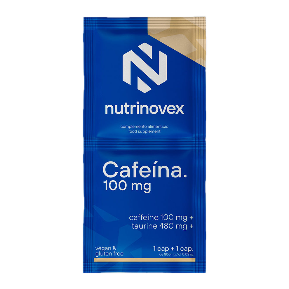 Cafeína + Taurina · Nutrinovex · 2 cápsulas