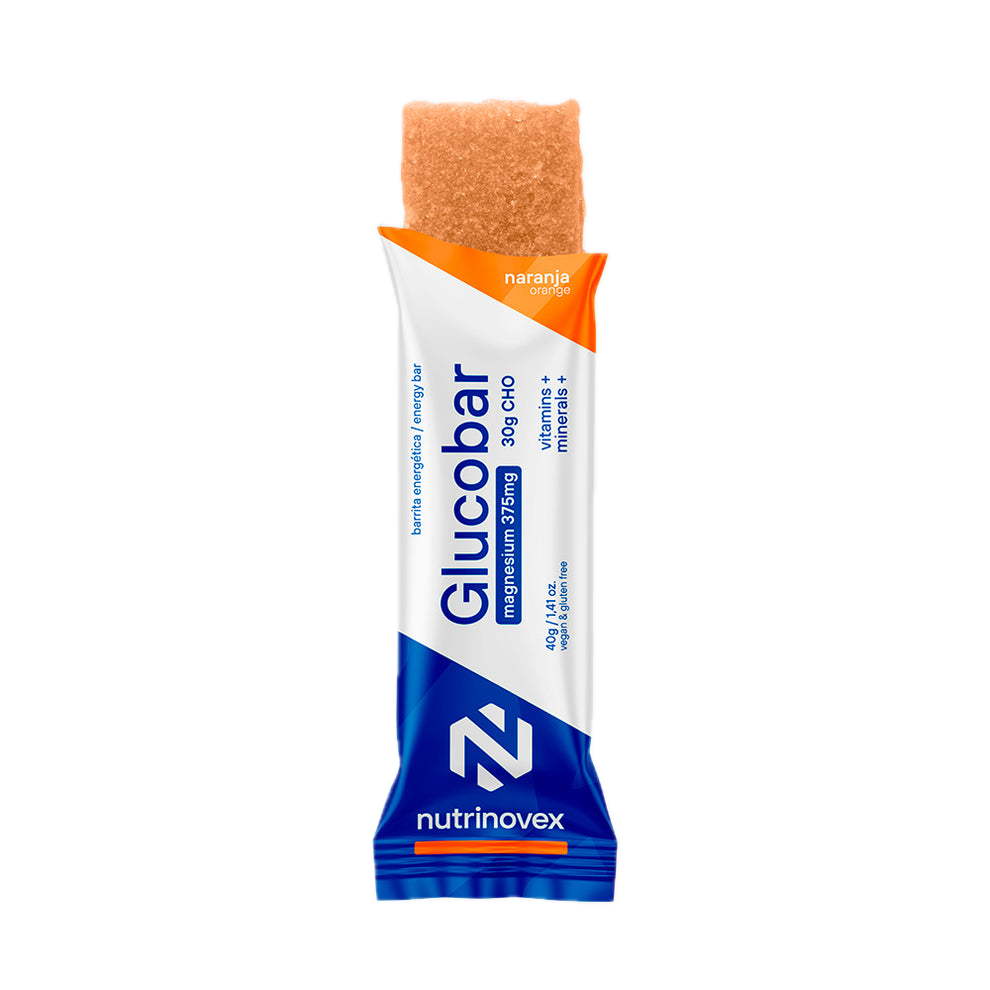 Glucobar Magnesio: Sabor Naranja · Nutrinovex · 35 gramos