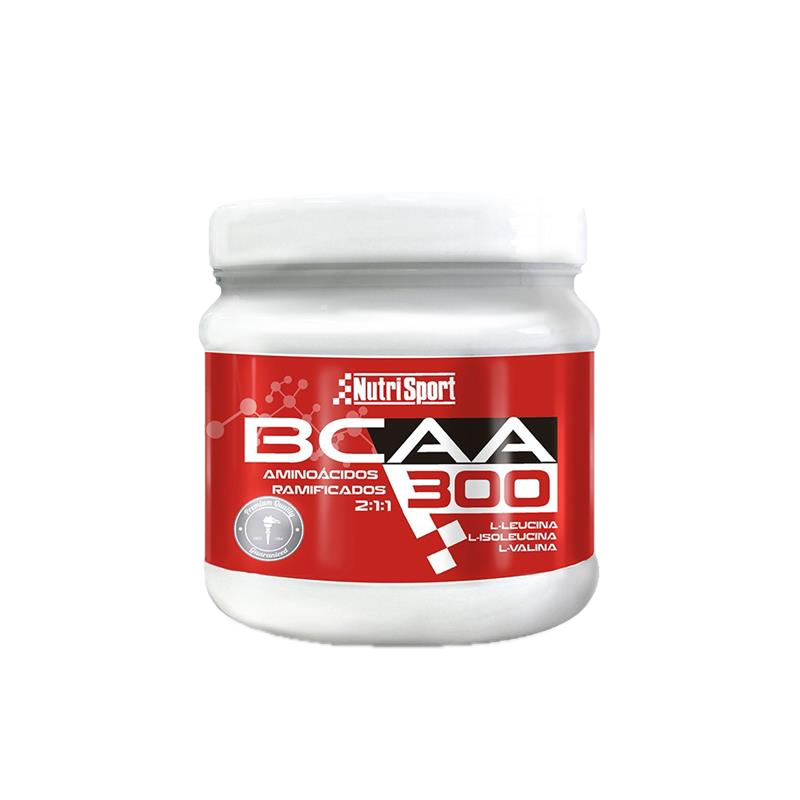 BCAA 300: Aminoácidos Ramificados · Nutrisport · 300 gramos