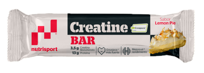 Barrita de Creatina Creapure® Lemon Pie · Nutrisport · 44 gramos