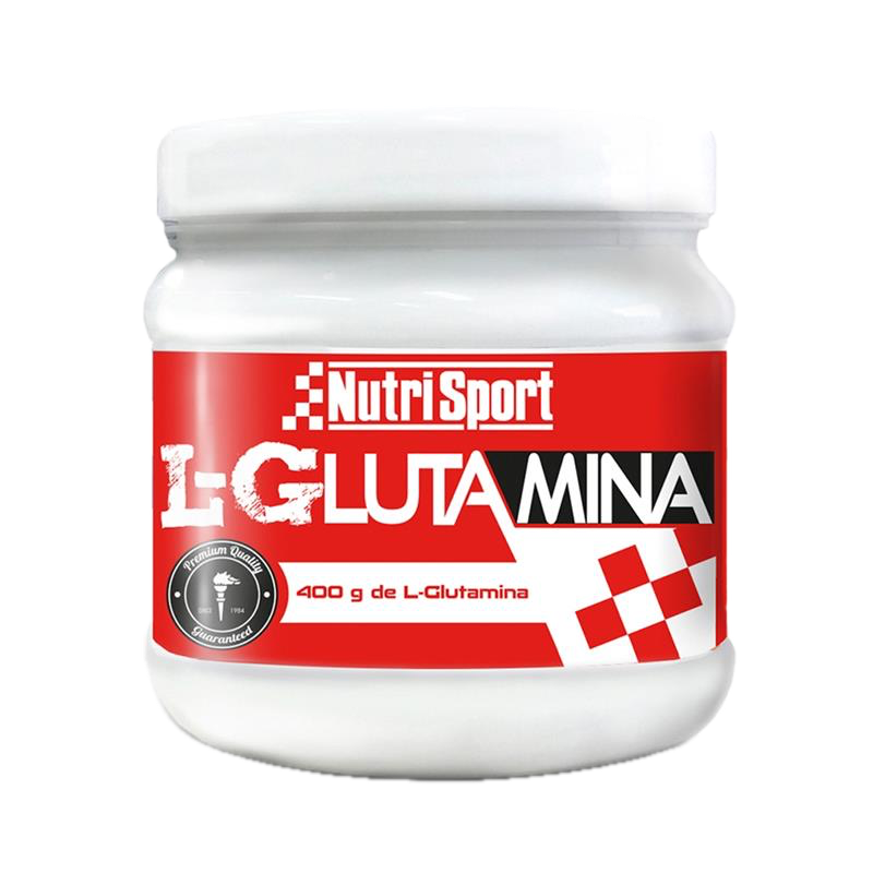 L-Glutamina · Nutrisport · 400 gramos