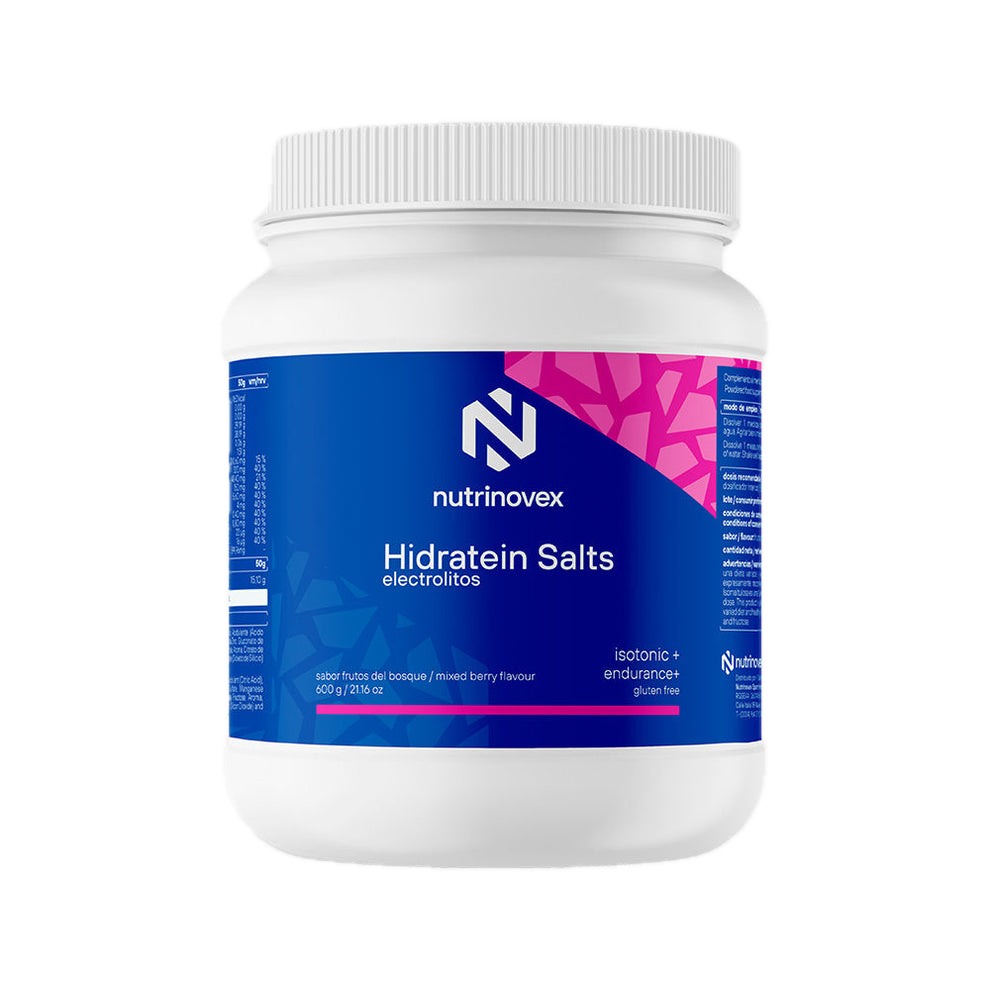 Hidratein Salts: Sabor Frutos del Bosque · Nutrinovex · 600 gramos