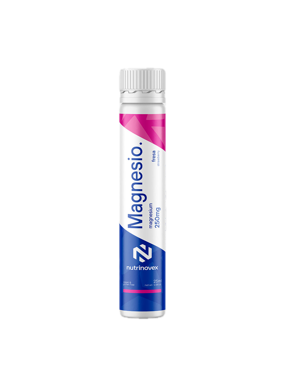 Magnesio 250 mg: Sabor Fresa · Nutrinovex · 25 ml
