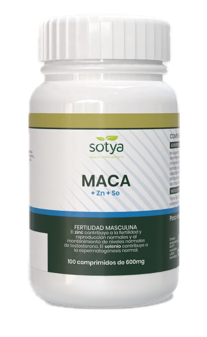 Maca · Sotya · 100 comprimidos