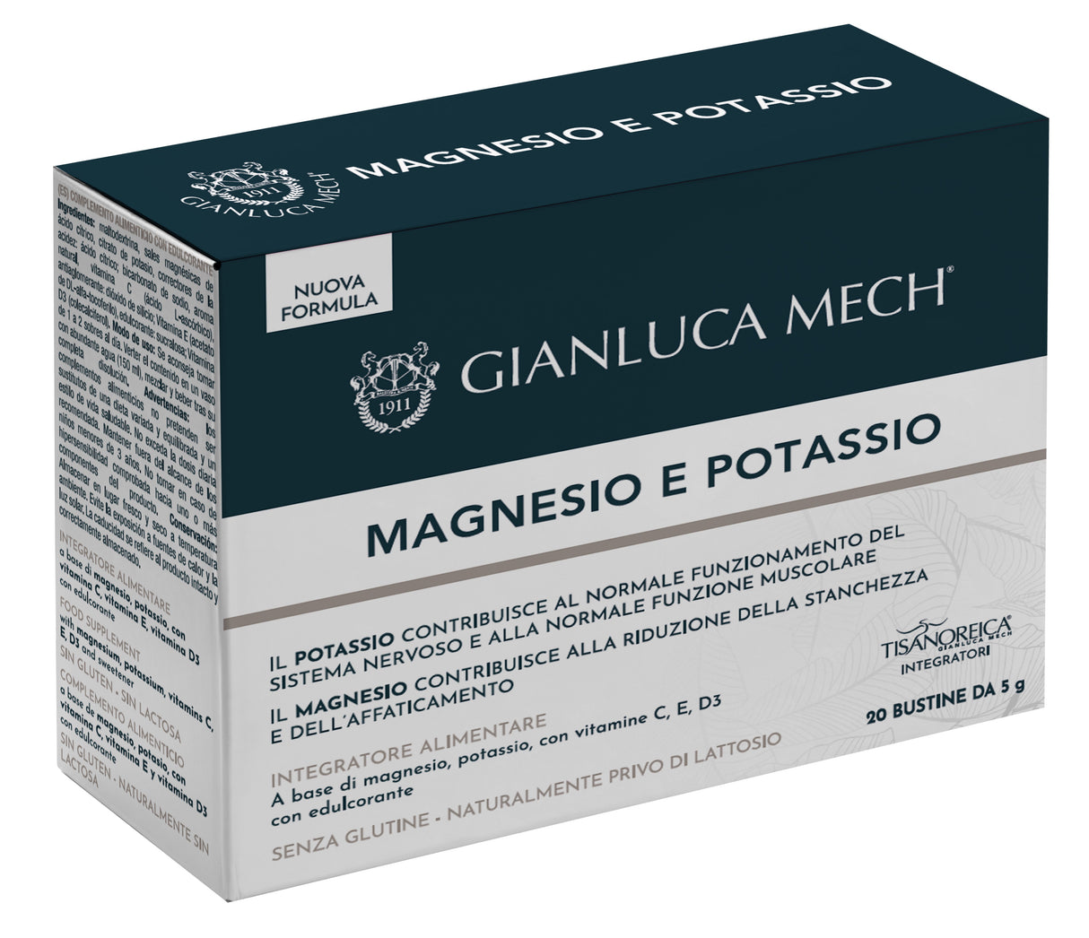 Magnesio y Potasio · Gianluca Mech · 20 sobres