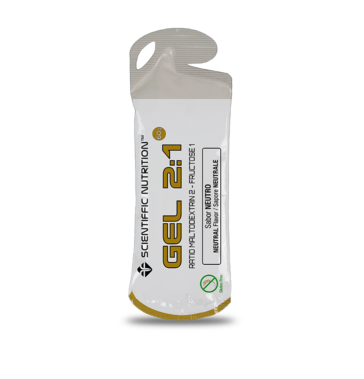 Gel Energético 2:1 Sabor Neutro · Scientiffic Nutrition · 60 gramos