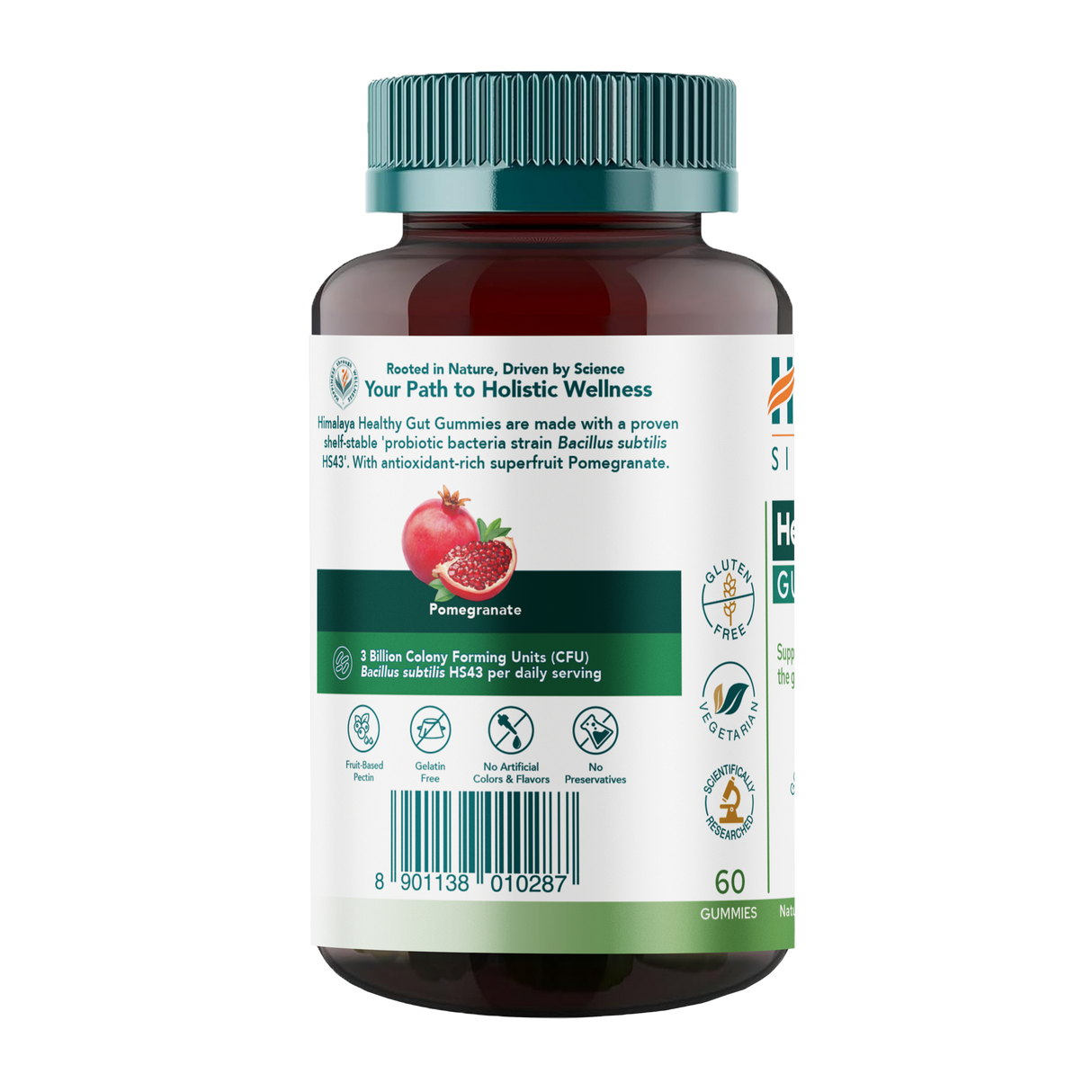 Healthy GUT · Himalaya · 60 gummies