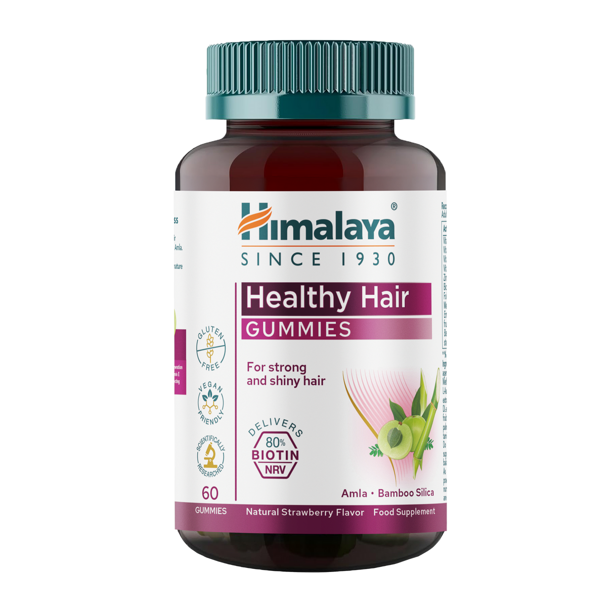Healthy Hair · Himalaya · 60 gummies
