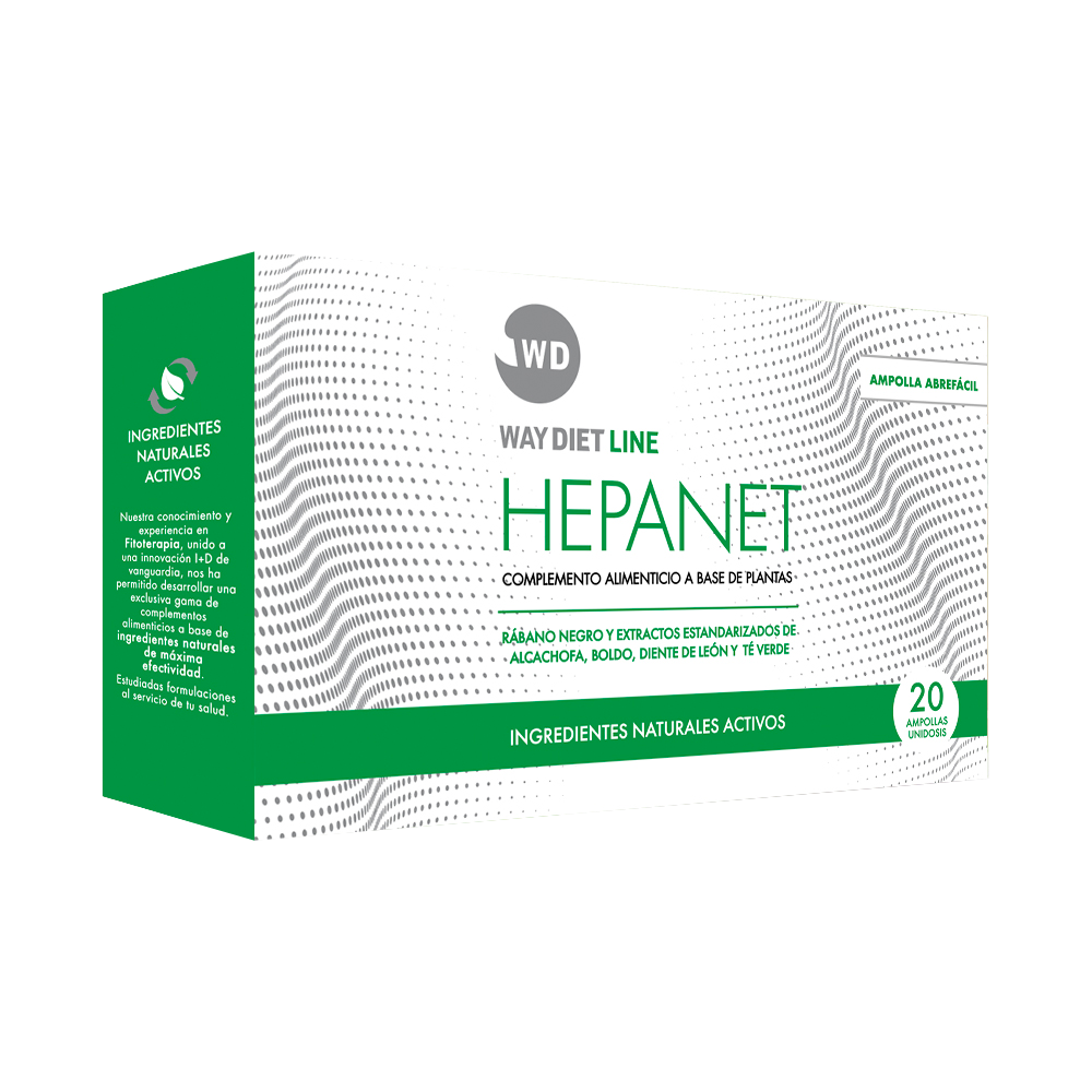 Hepanet · Waydiet · 20 ampollas