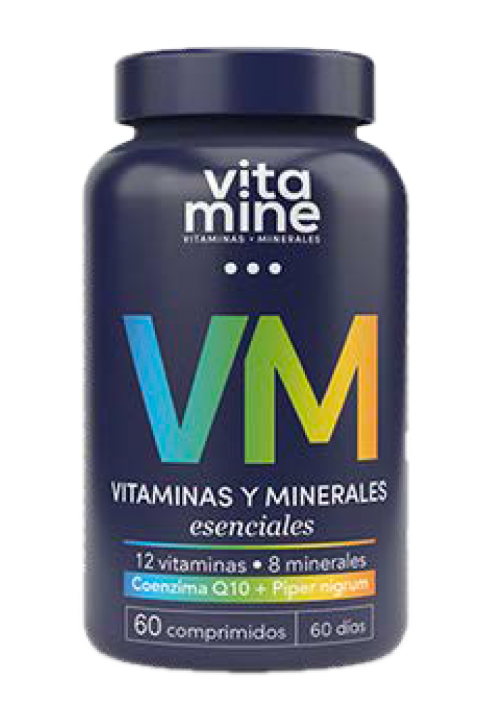 Vitaminas y Minerales · Herbora · 60 Comprimidos