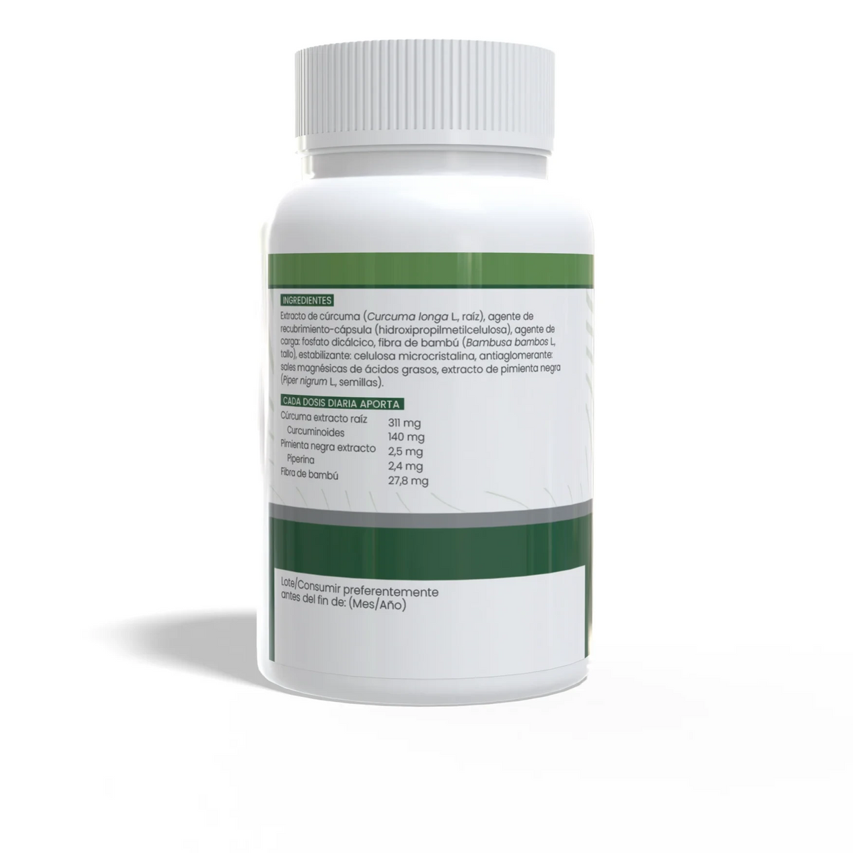 Curcuma + Pimienta · Sotya · 60 cápsulas