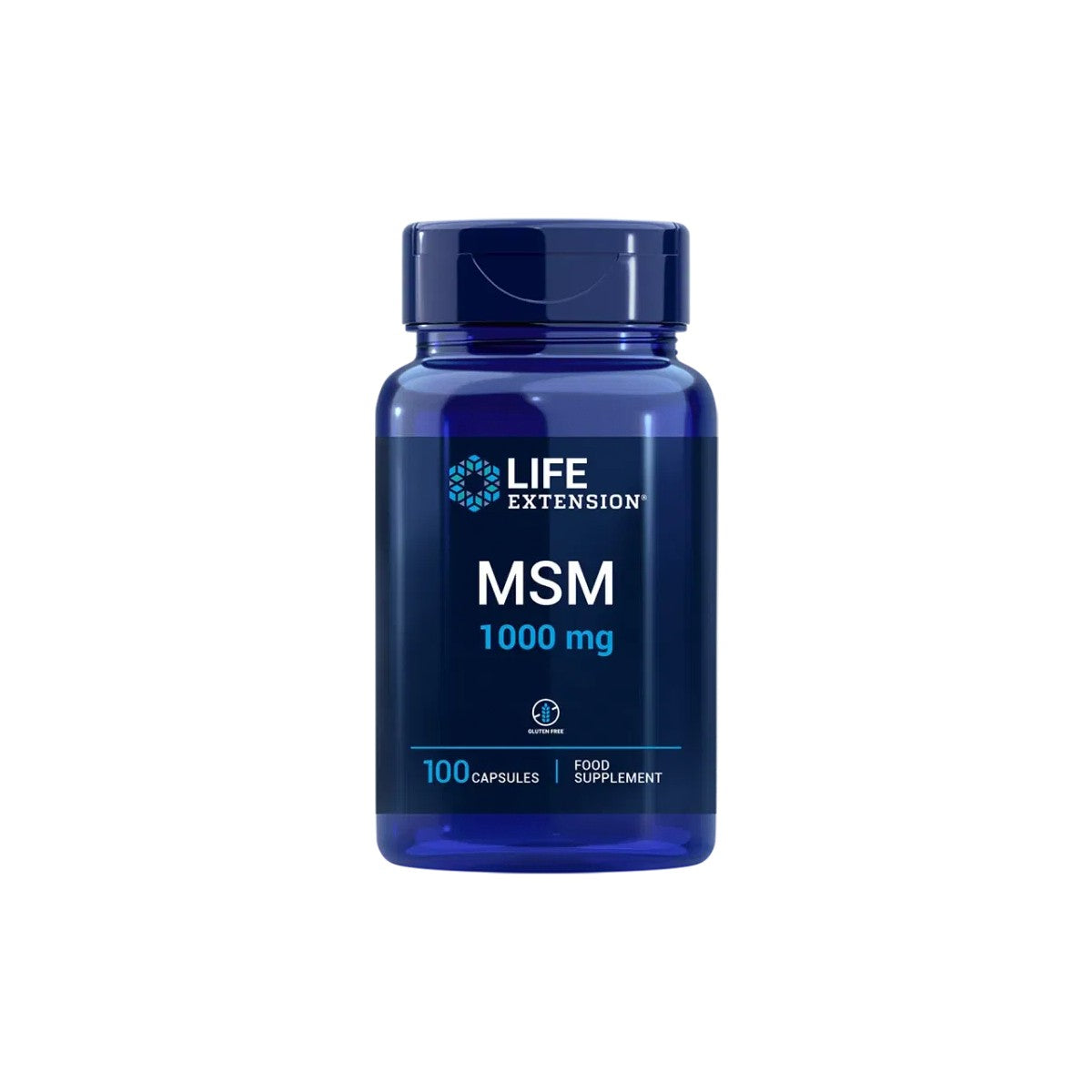 MSM 1.000 mg · Life Extension · 100 cápsulas