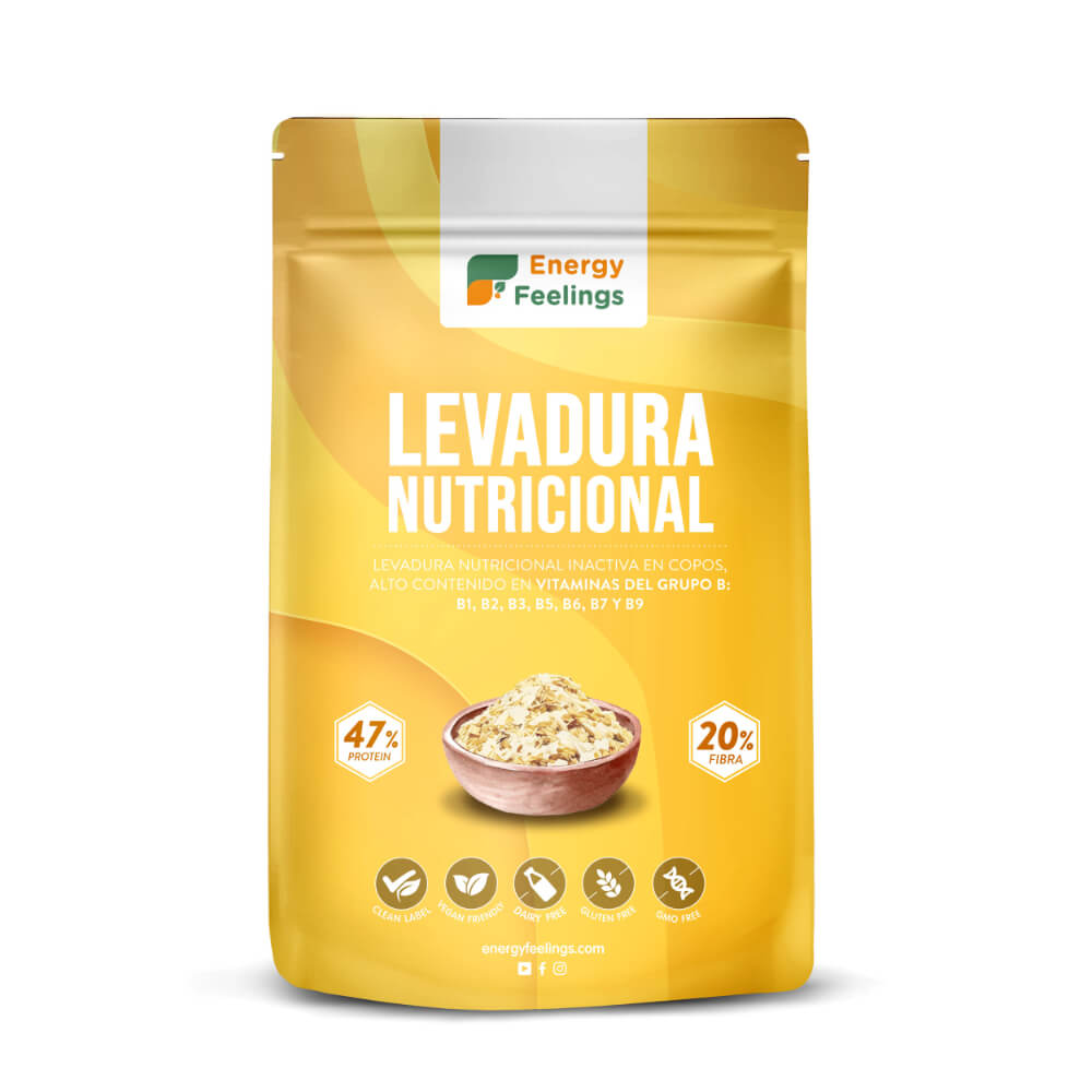 Levadura Nutricional en Copos · Energy Feelings · 250 gramos