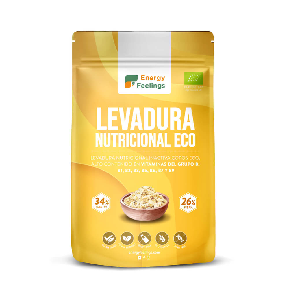 Levadura Nutricional en Copos Bio · Energy Feelings · 250 gramos