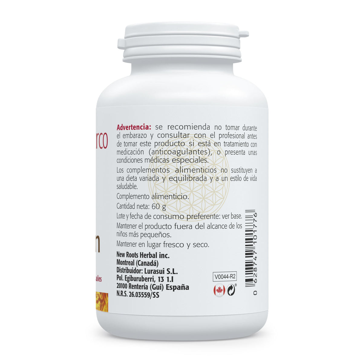 Lapacho - Pau D’Arco · Sura Vitasan — información nutricional