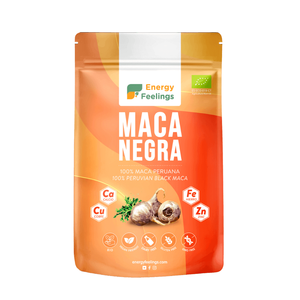 Maca Negra en Polvo Eco · Energy Feelings · 200 gramos