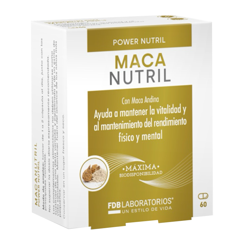 Maca Nutril · FDB Laboratorios · 60 cápsulas
