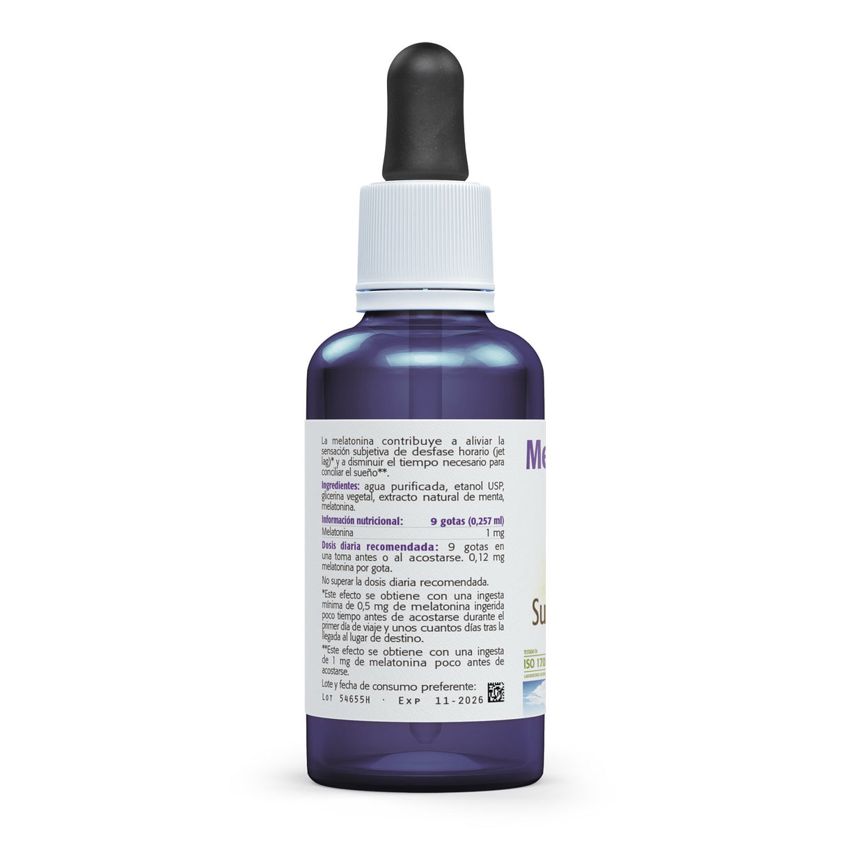 Melatonina Líquida 1 mg · Sura Vitasan — ritmo circadiano