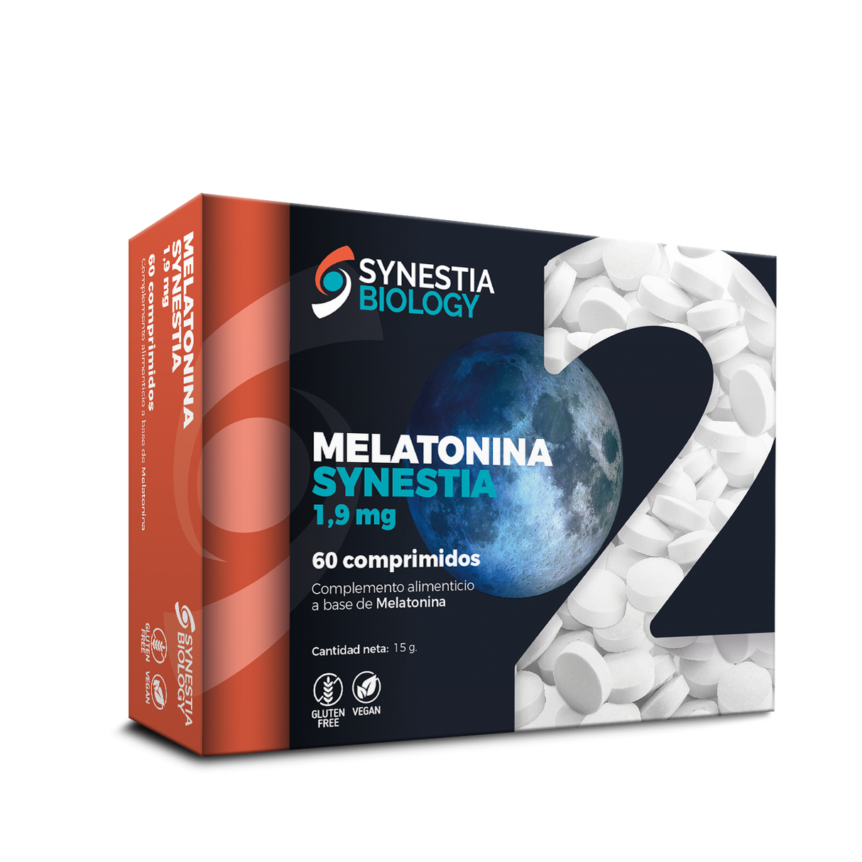 Melatonina · Synestia Biology · 60 comprimidos