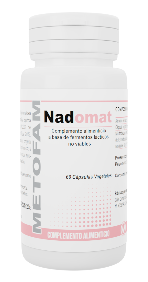 Nadomat · Metofam · 60 cápsulas