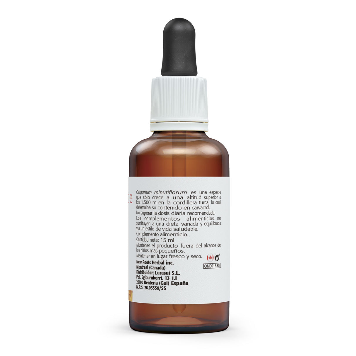 Orégano Aceite · Sura Vitasan — composición