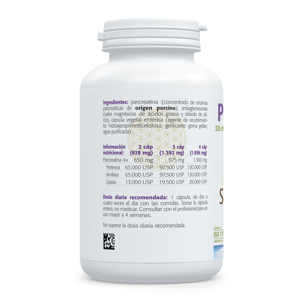 Pancreatin · Sura Vitasan — enzimas pancreáticas 4x