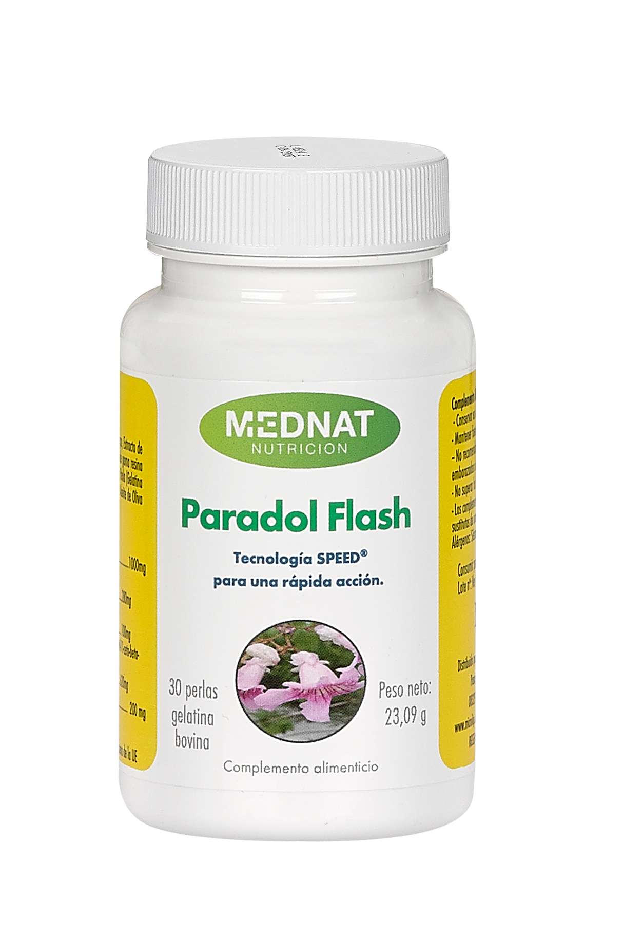 Paradol Flash · MedNat · 30 perlas