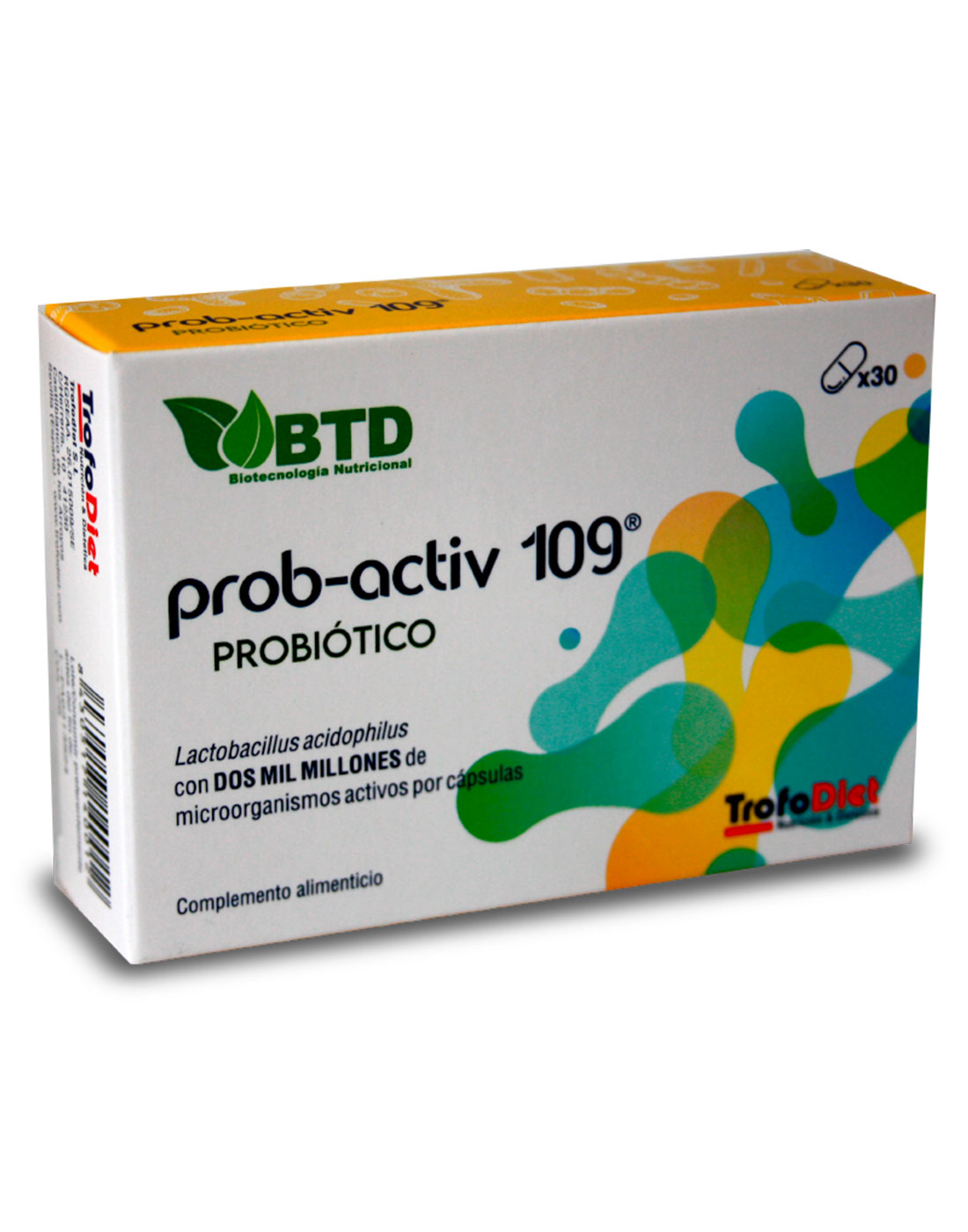 Prob-Activ 109 · TrofoDiet · 30 cápsulas