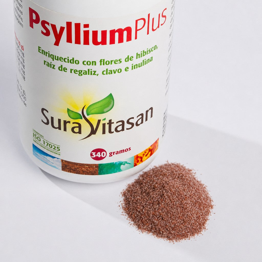 Psyllium Plus · Sura Vitasan — presentación polvo