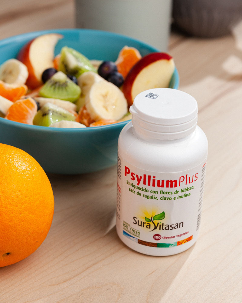 Psyllium Plus · Sura Vitasan — frasco