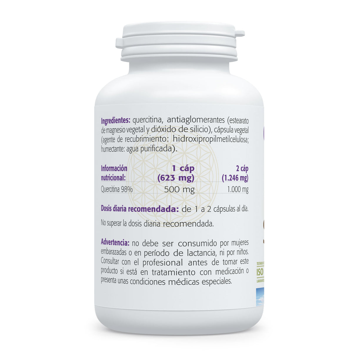 Quercitin 98 · Sura Vitasan — mecanismo antihistamínico y antioxidante