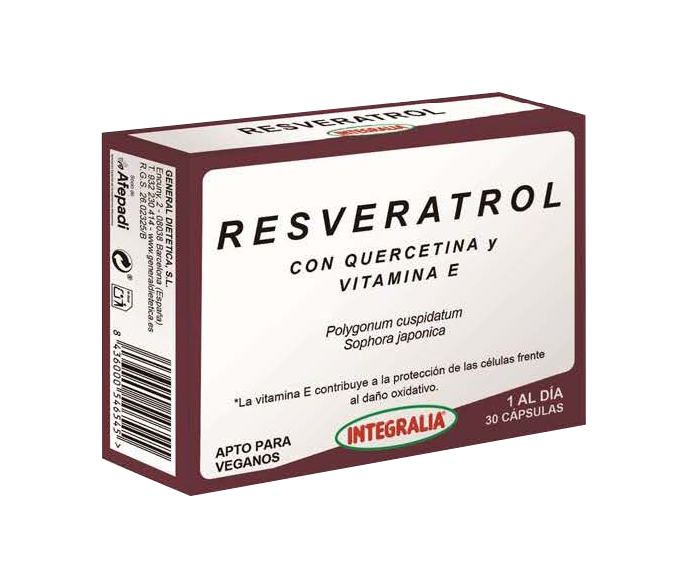 Resveratrol · Integralia · 30 cápsulas