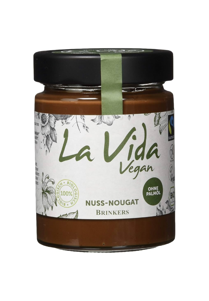 Crema de Avellanas y Chocolate · La Vida Vegan · 40 gramos