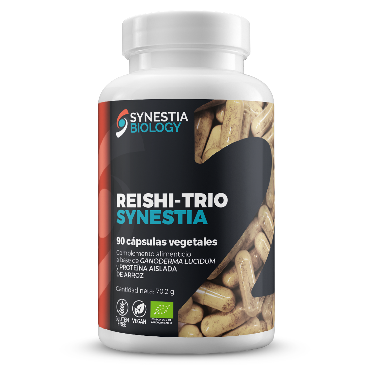 Reishi-Trio · Synestia Biology · 90 cápsulas