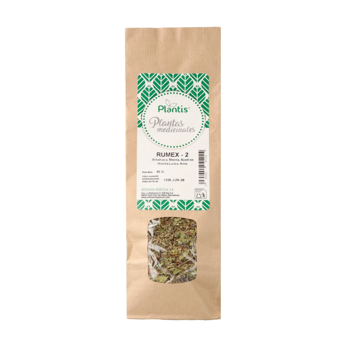 Rumex 2 · Plantis · 80 gramos