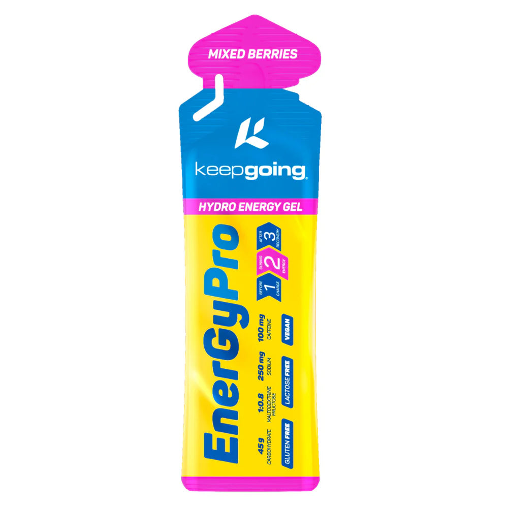 Energypro Gel 75g Caffeine Frutos Rojos · Keepgoing · 75 g