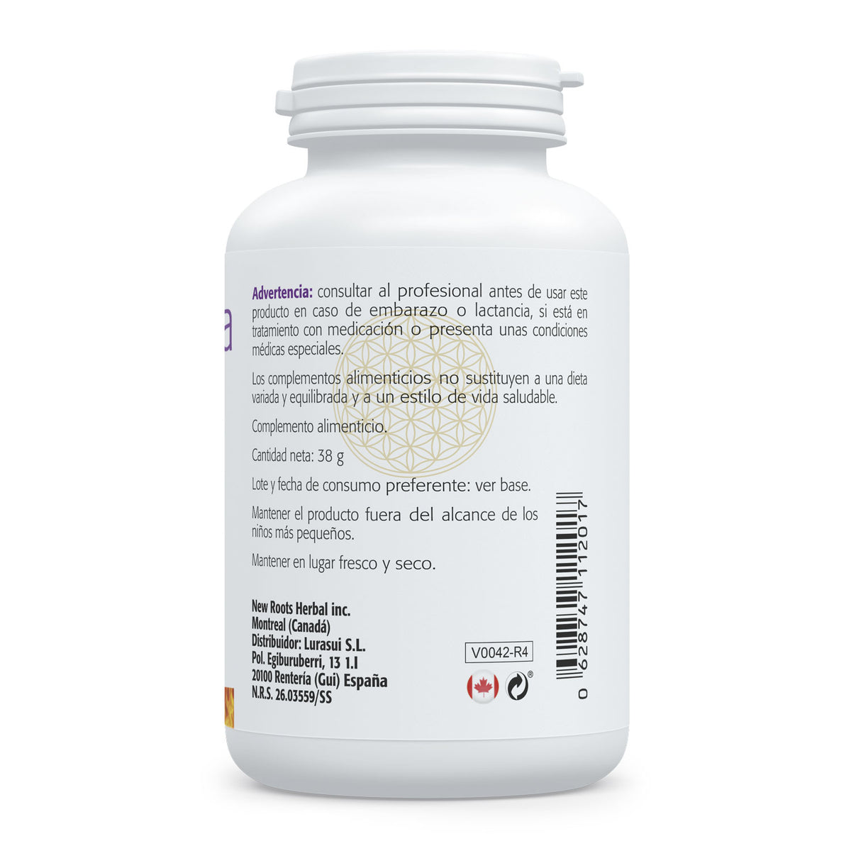 Semillas de Uva OPC · Sura Vitasan — información nutricional mirtilo y OPC