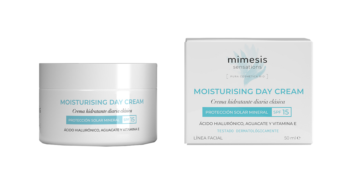 Crema de Día Hidratante · Mimesis Sensations · 50 ml
