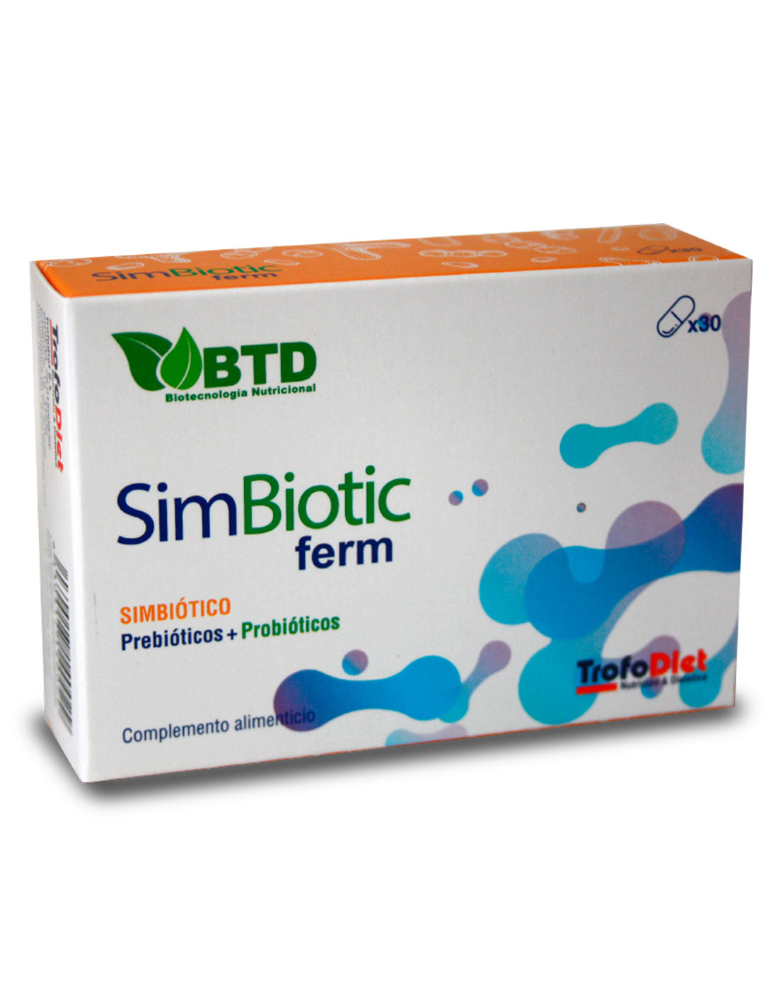 SimBiotic Ferm · TrofoDiet · 30 cápsulas