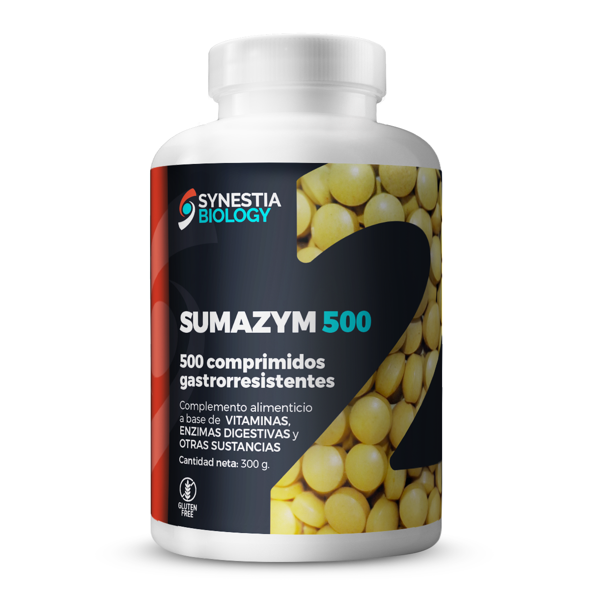 Sumazym · Synestia Biology · 500 comprimidos