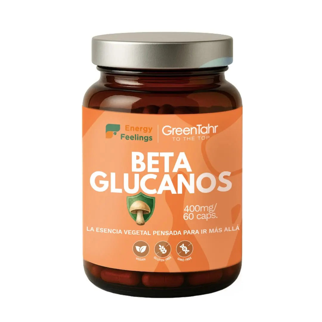 Betaglucanos · Energy Feelings · 60 cápsulas