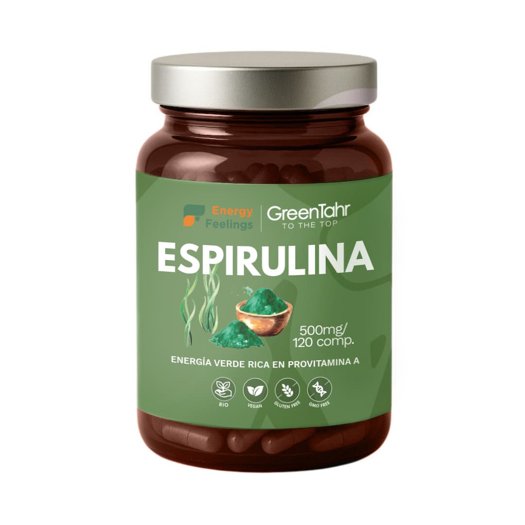 Espirulina · Energy Feelings · 120 comprimidos