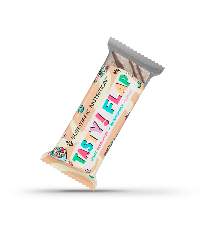 Tasty! Flap Sabor Breakfast 60 gramos