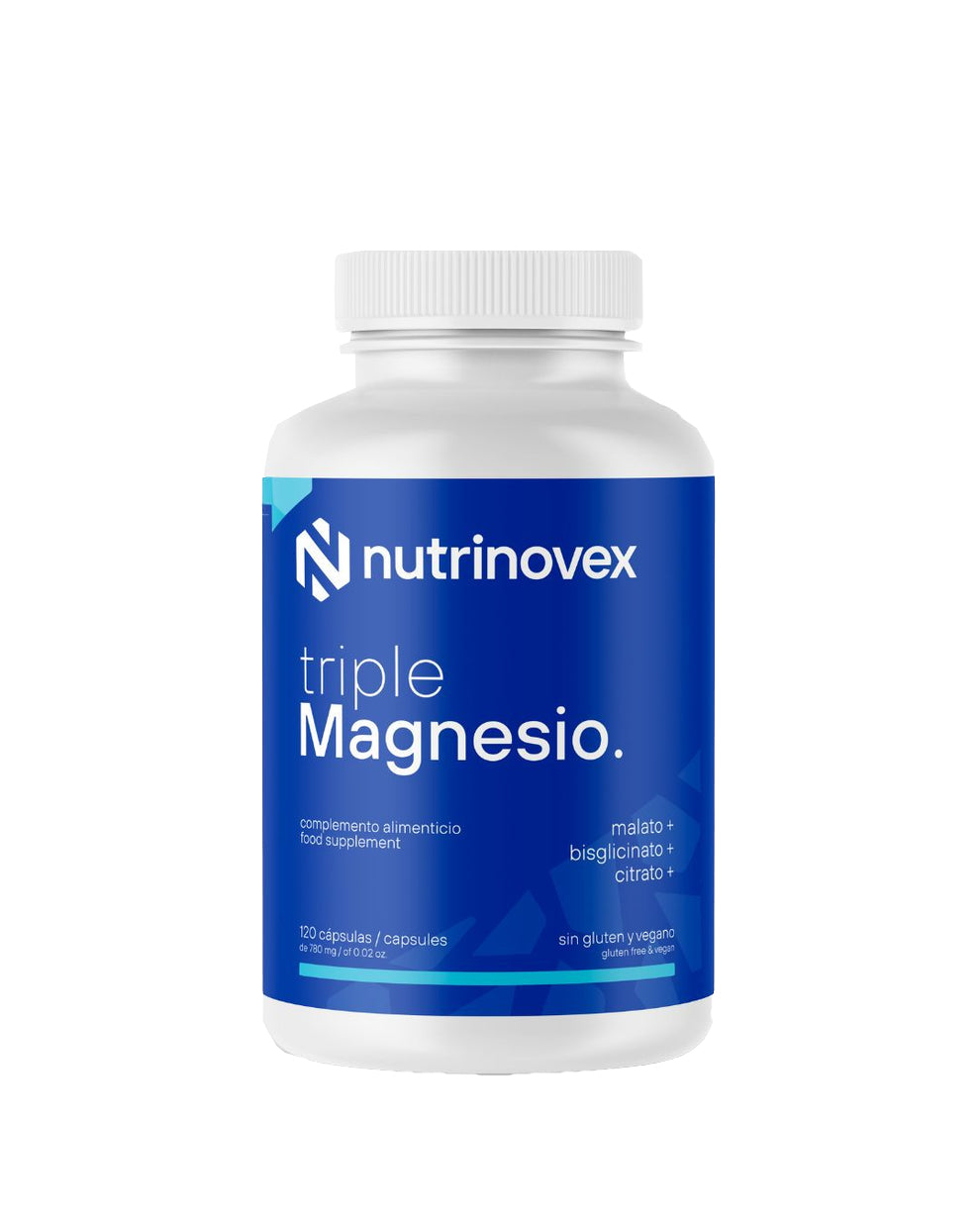 Triple Magnesio · Nutrinovex · 120 cápsulas