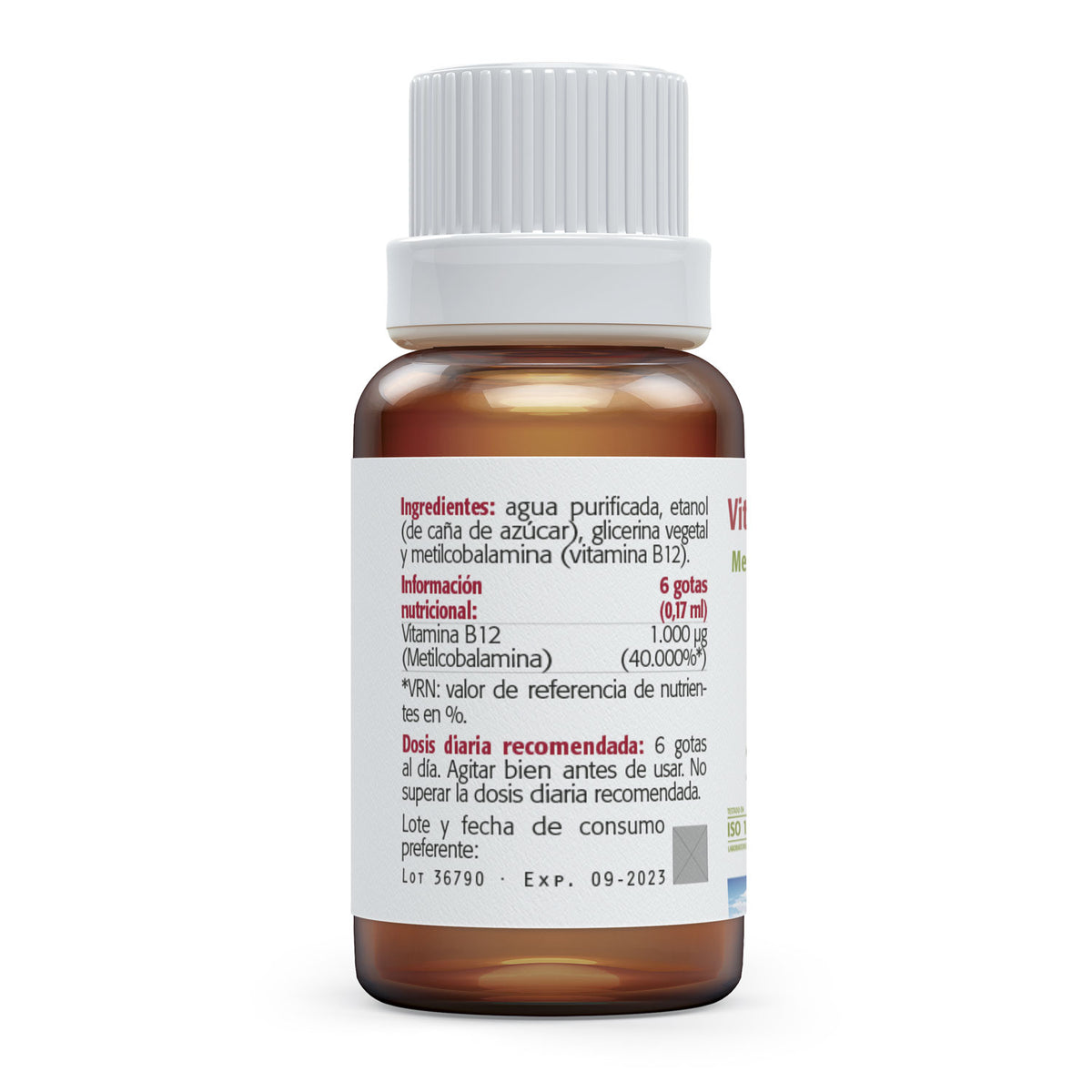 Vitamina B12 Líquida · Sura Vitasan — absorción sublingual