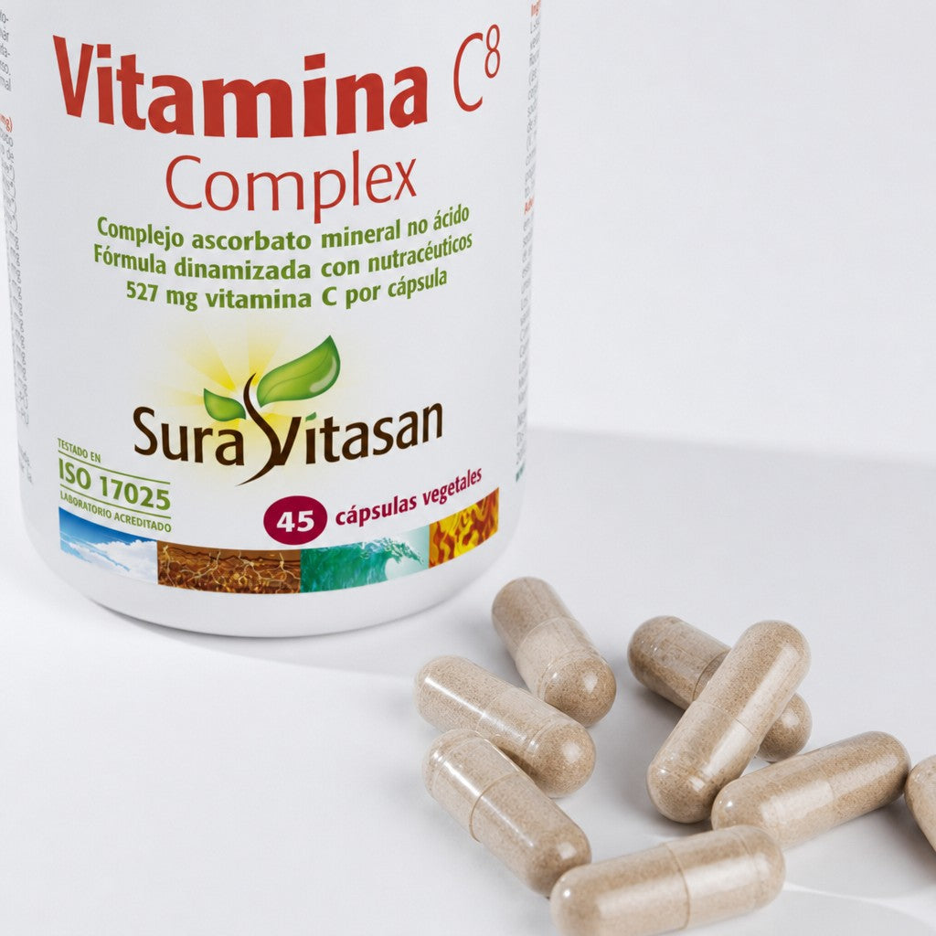 Vital C8 Complex · Sura Vitasan — presentación