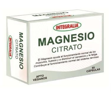 Magnesio Citrato · Integralia · 60 cápsulas