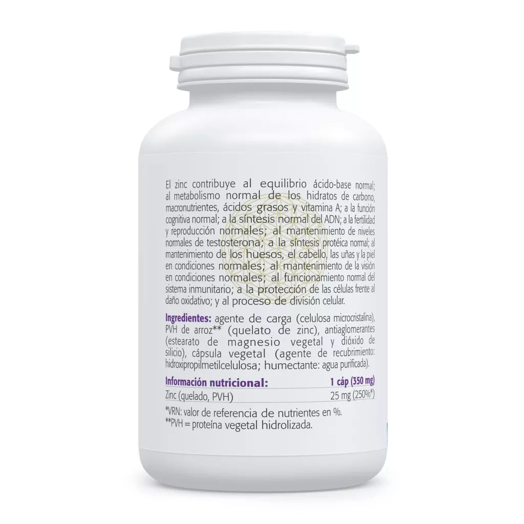 Zinc PVH Quelado · Sura Vitasan · 100 cápsulas