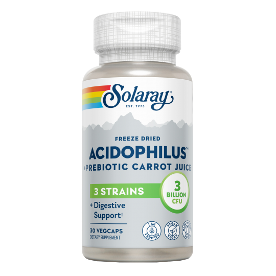 Acidophilus Plus · Solaray · 30 cápsulas